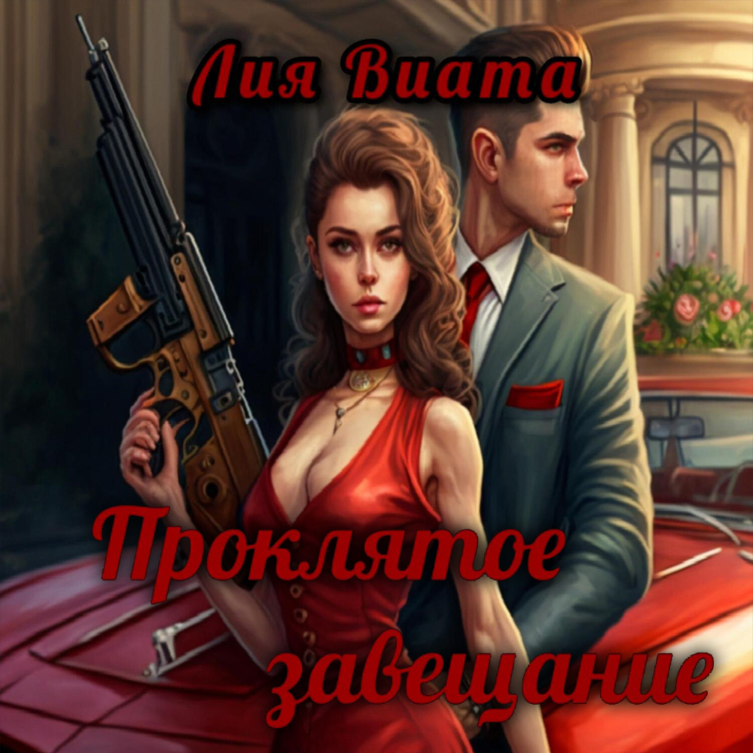 Обложка книги «Проклятое завещание»