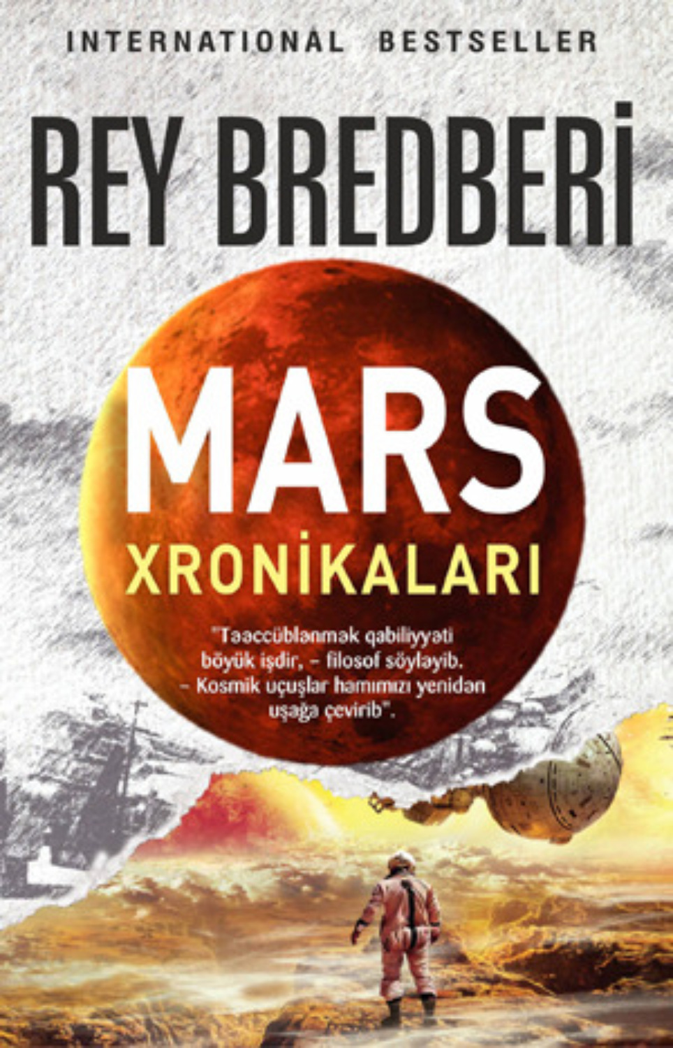Обложка книги «MARS XRONİKALARI»