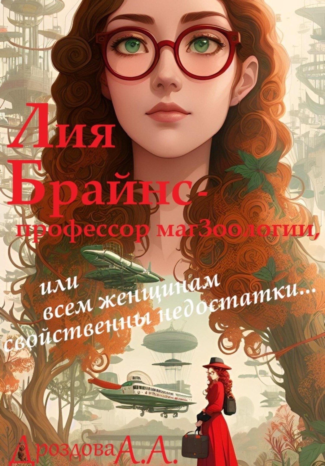 Обложка книги «Лия Брайнс – профессор магЗоологии, или Всем женщинам свойственны недостатки…»