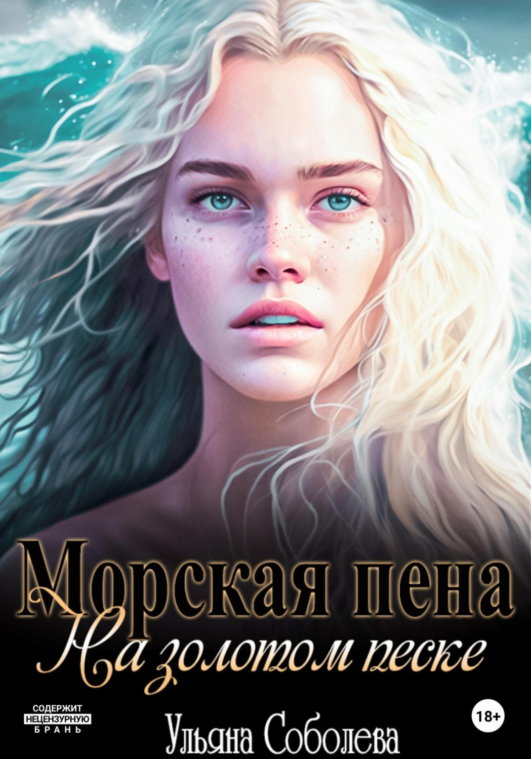 Обложка книги «Морская пена на золотом песке»