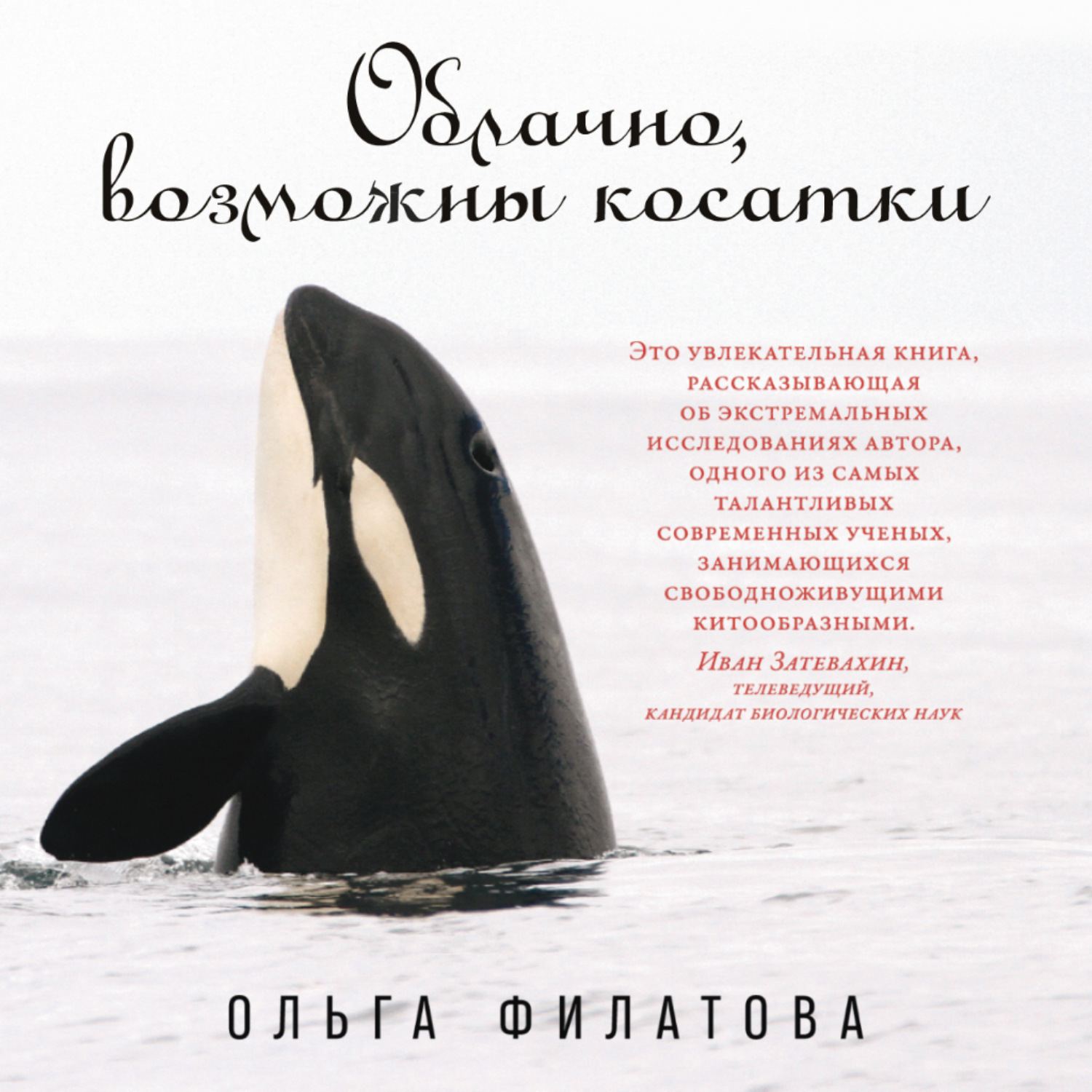 Обложка книги «Облачно, возможны косатки»