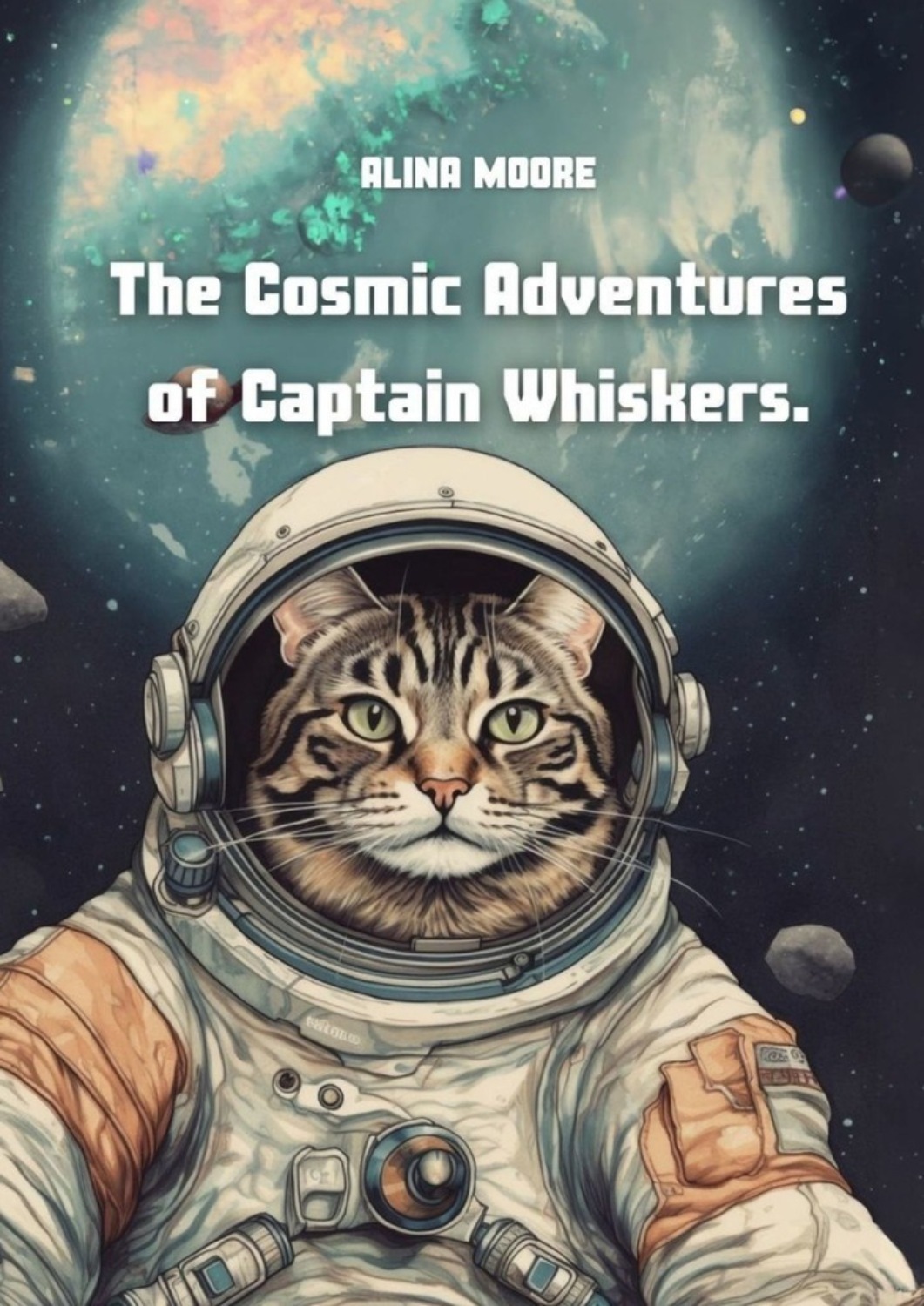 Обложка книги «The cosmic adventures of Captain Whiskers»