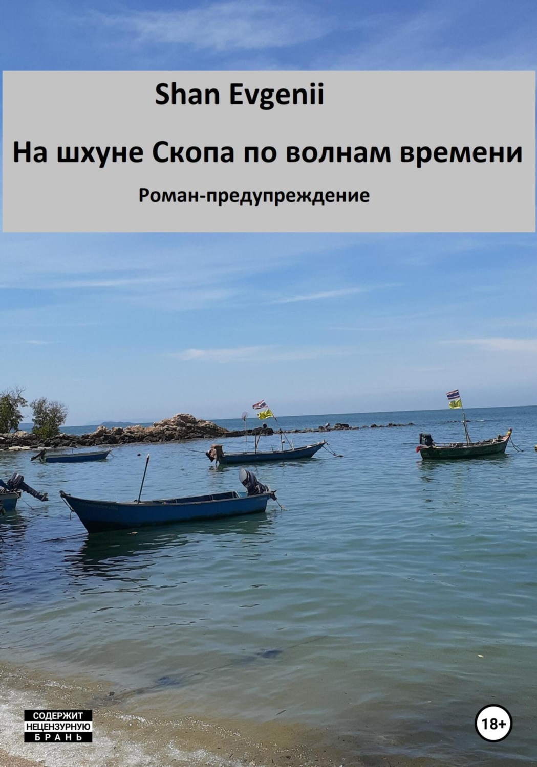 Обложка книги «На шхуне Скопа по волнам времени. Роман-предупреждение»