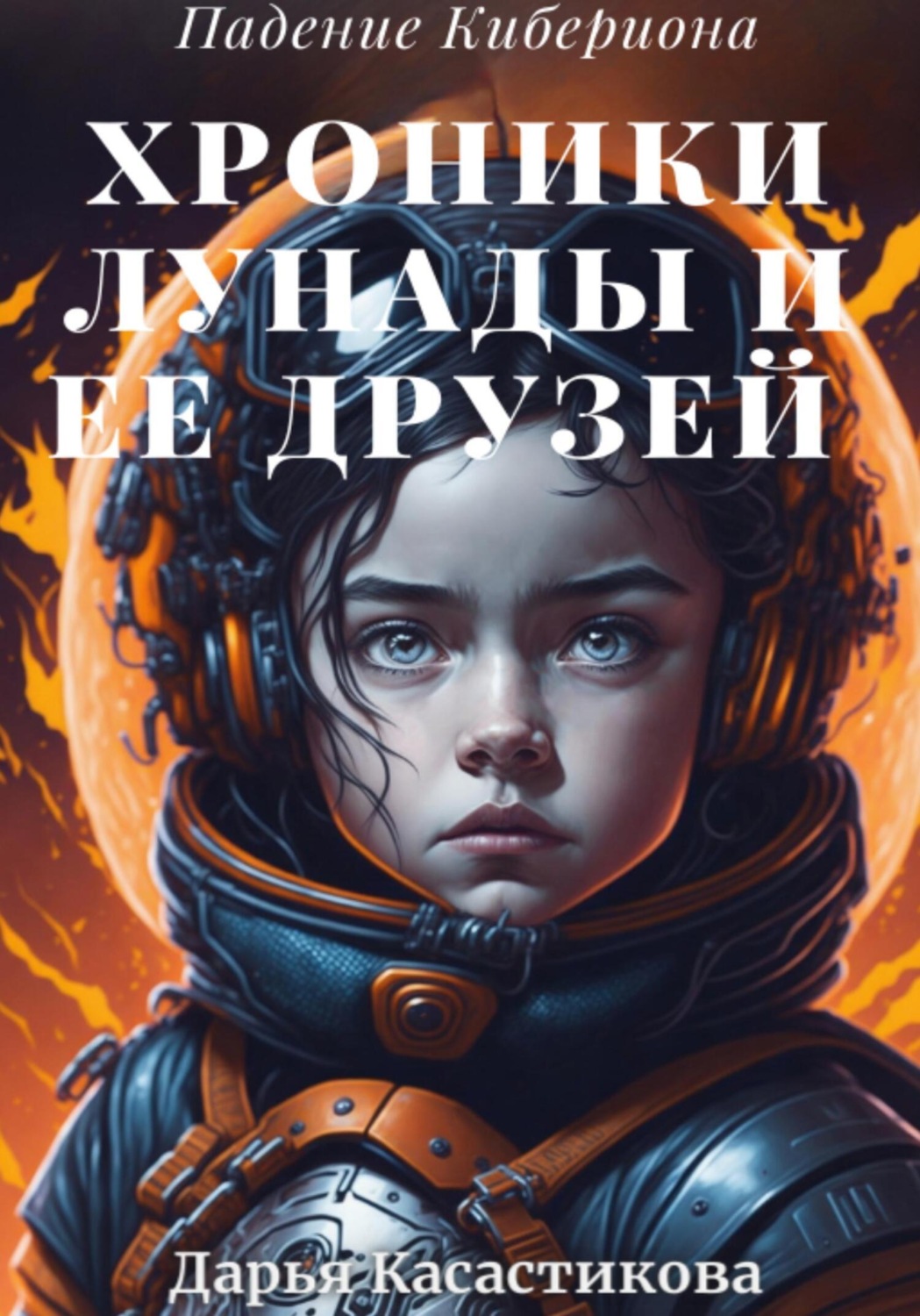 Обложка книги «Падение Кибериона: Хроники Лунады и ее друзей»