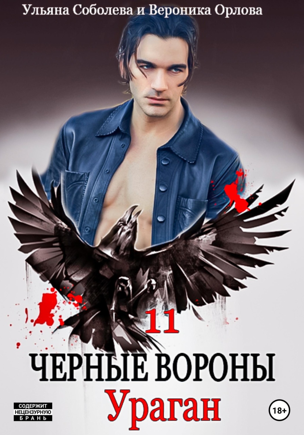 Обложка книги «Черные вороны 11. Ураган»