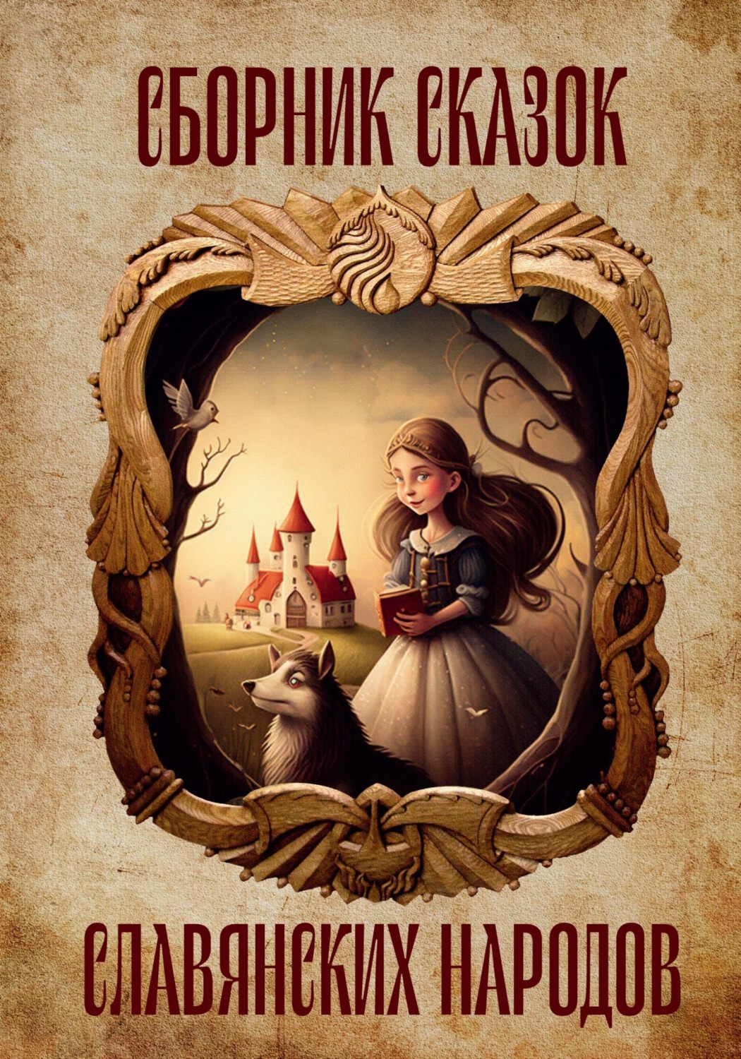 Обложка книги «Сборник сказок славянских народов (русский фольклор, литературная сказка)»