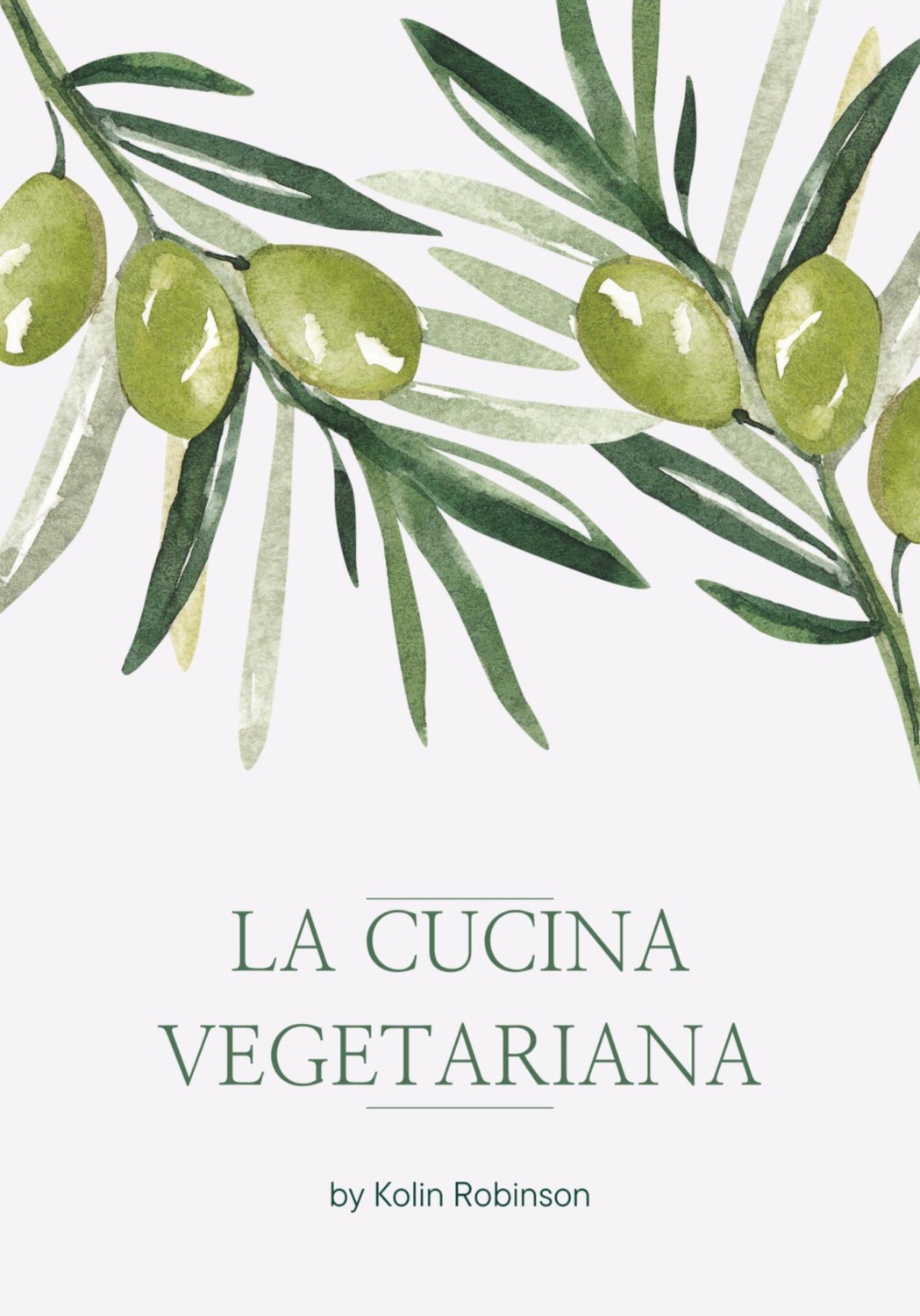 Обложка книги «La Cucina Vegetariana»