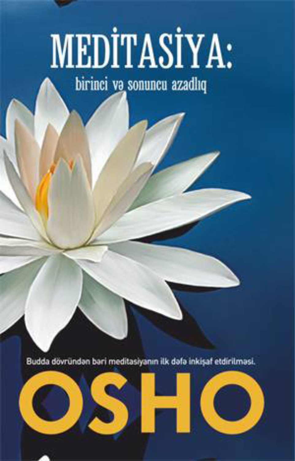 Обложка книги «Meditasiya»
