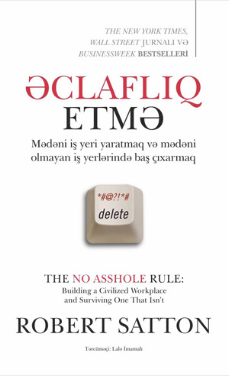 Обложка книги «ƏCLAFLIQ ETMƏ»