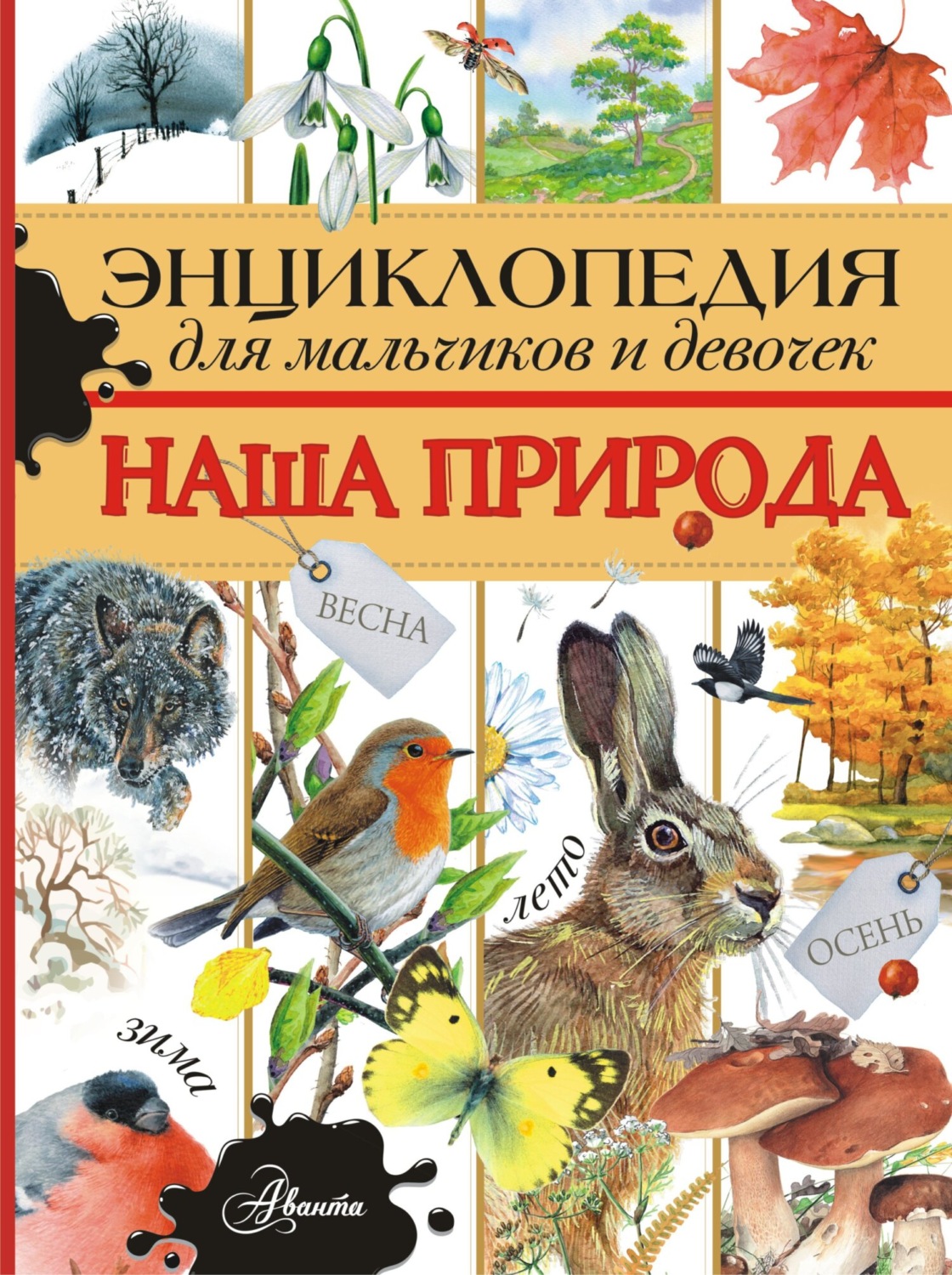 Обложка книги «Энциклопедия для мальчиков и девочек. Наша природа»