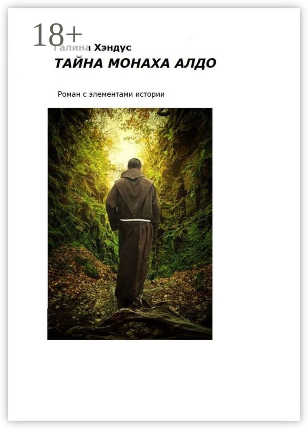 Обложка книги «Тайна монаха Алдо. Роман с элементами истории»