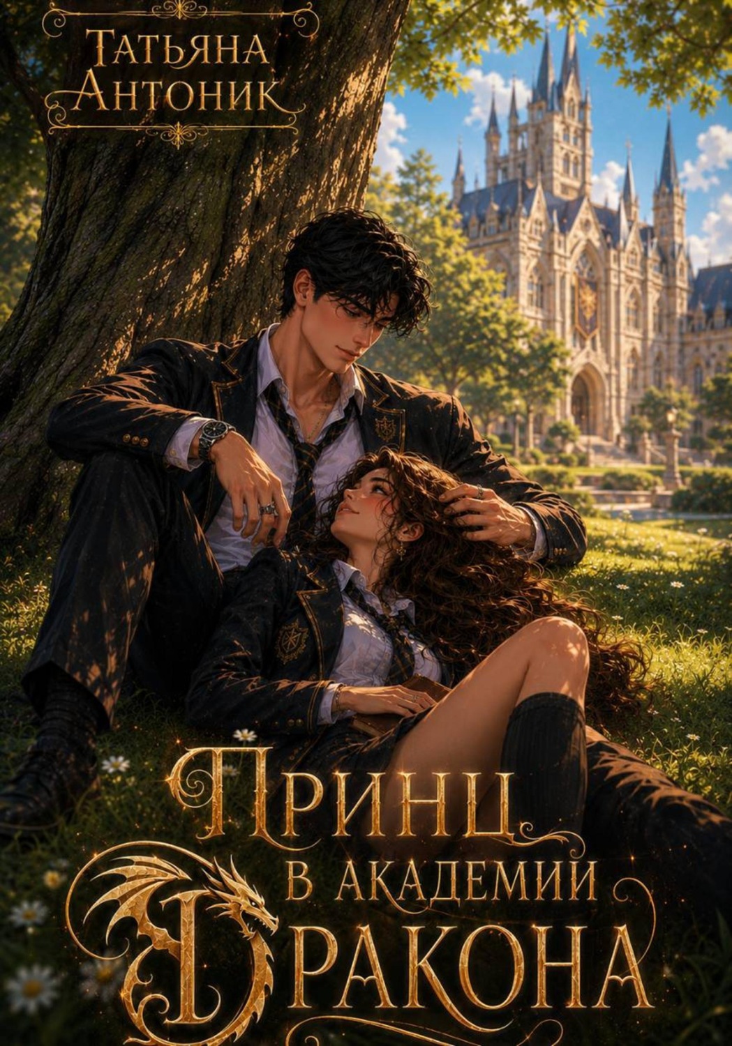 Обложка книги «Принц в академии дракона»