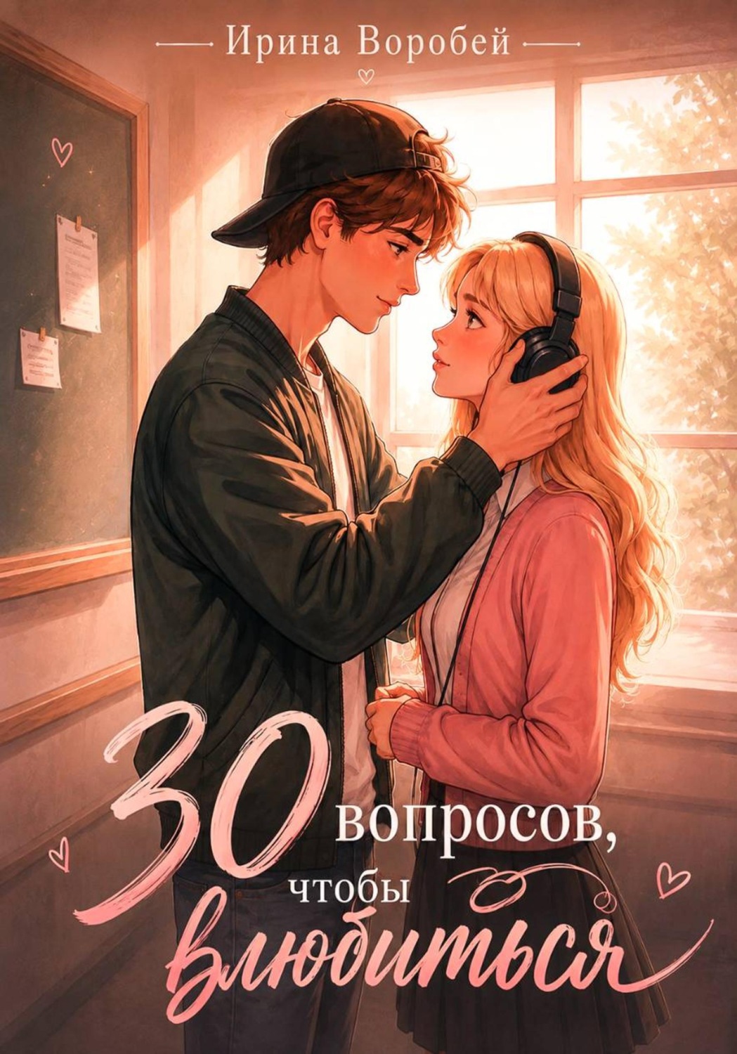 Обложка книги «30 вопросов, чтобы влюбиться»