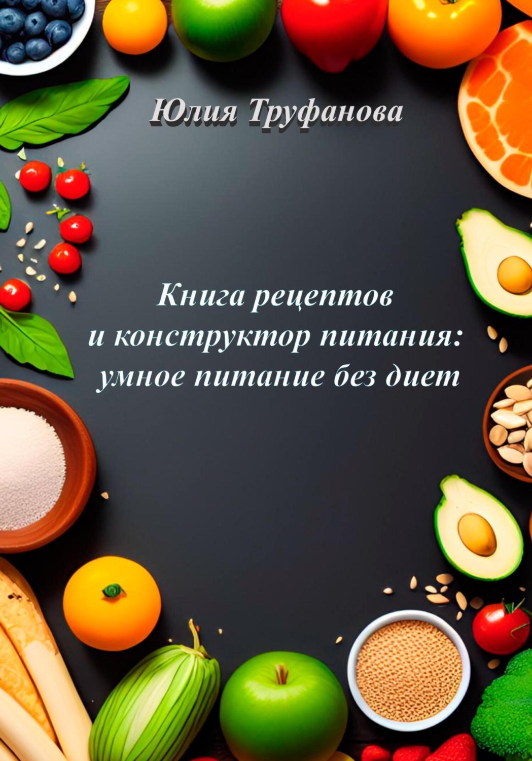 Обложка книги «Книга рецептов и конструктор питания: умное питание без диет»