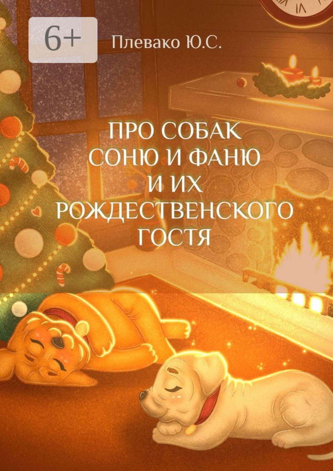Обложка книги «Про собак Соню и Фаню и их Рождественского Гостя»
