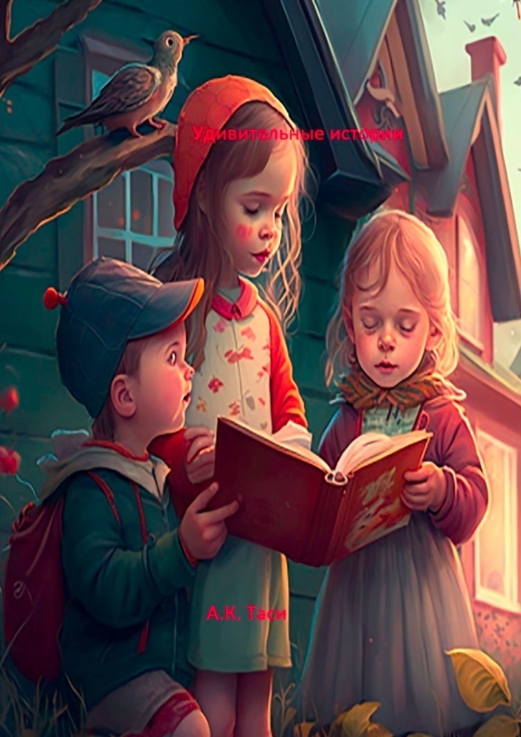 Обложка книги «Удивительные истории»