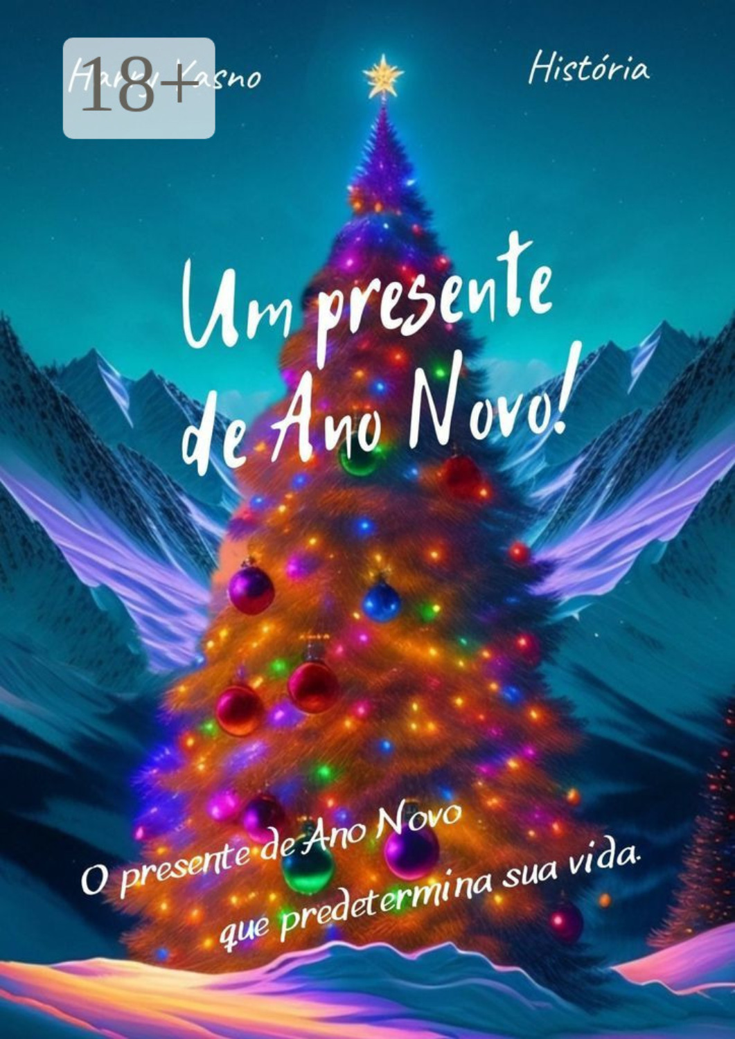 Обложка книги «Um presente de Ano Novo! O presente de Ano Novo que predetermina sua vida»