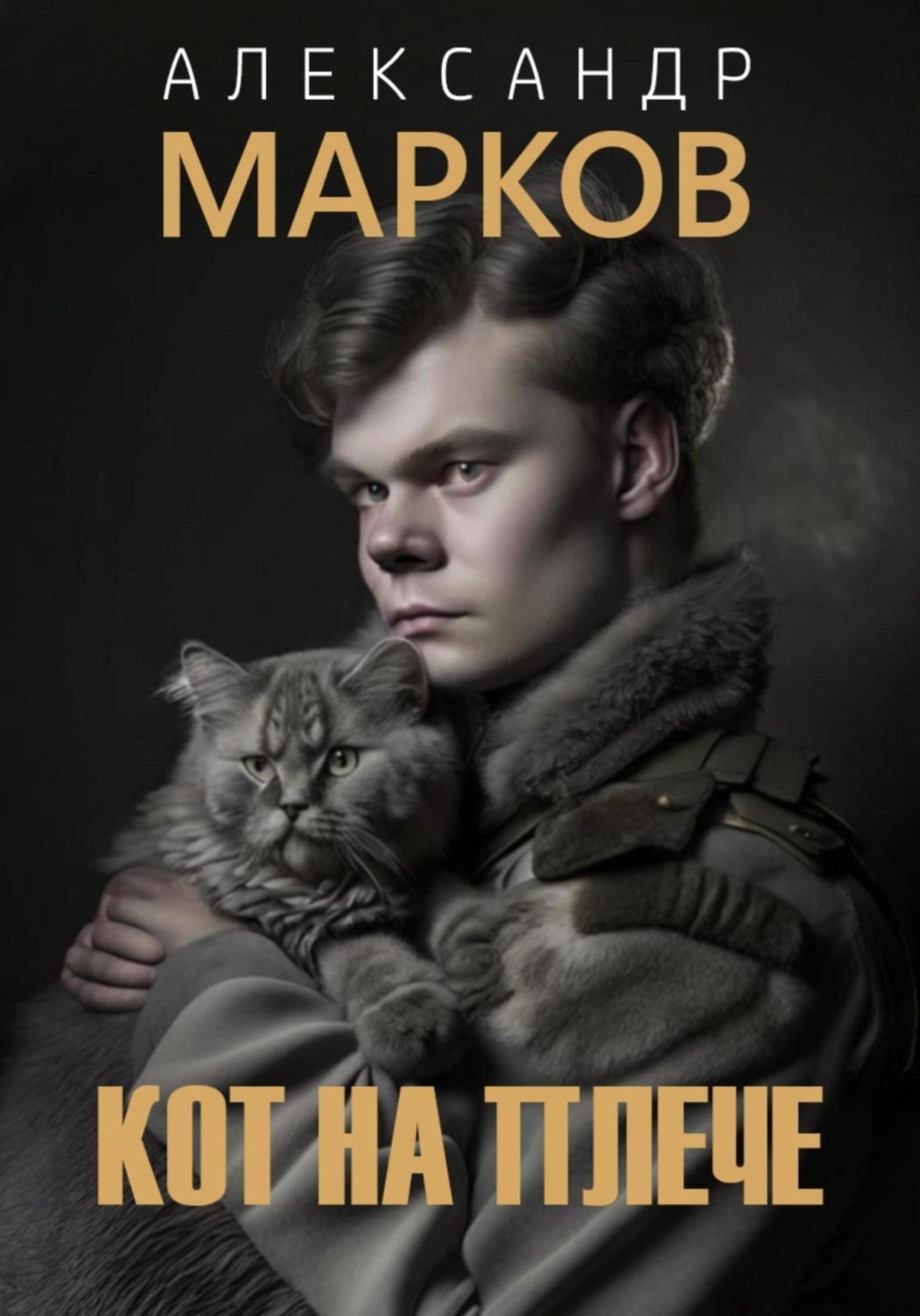 Обложка книги «Кот на плече»