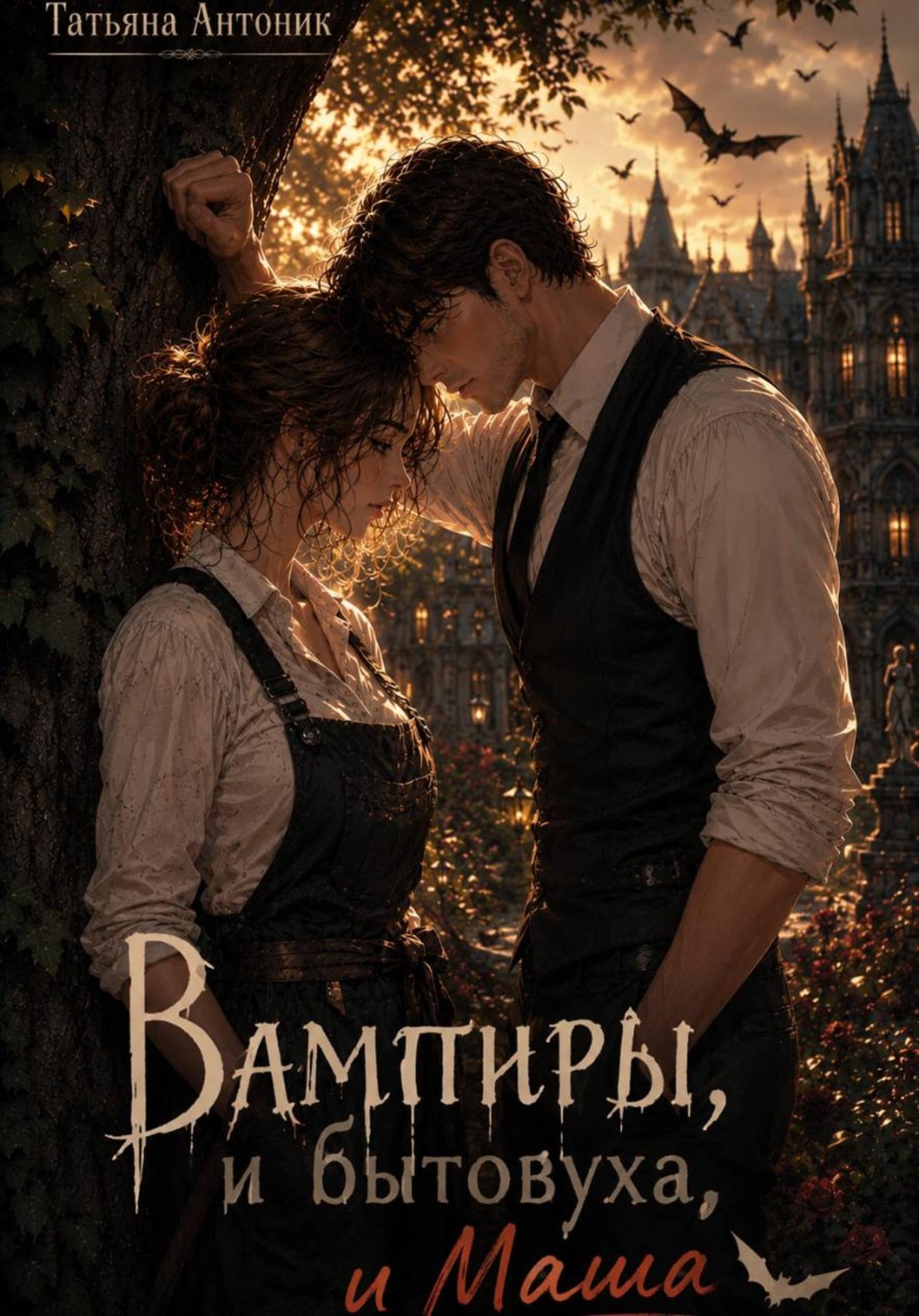 Обложка книги «Вампиры и бытовуха, и Маша»