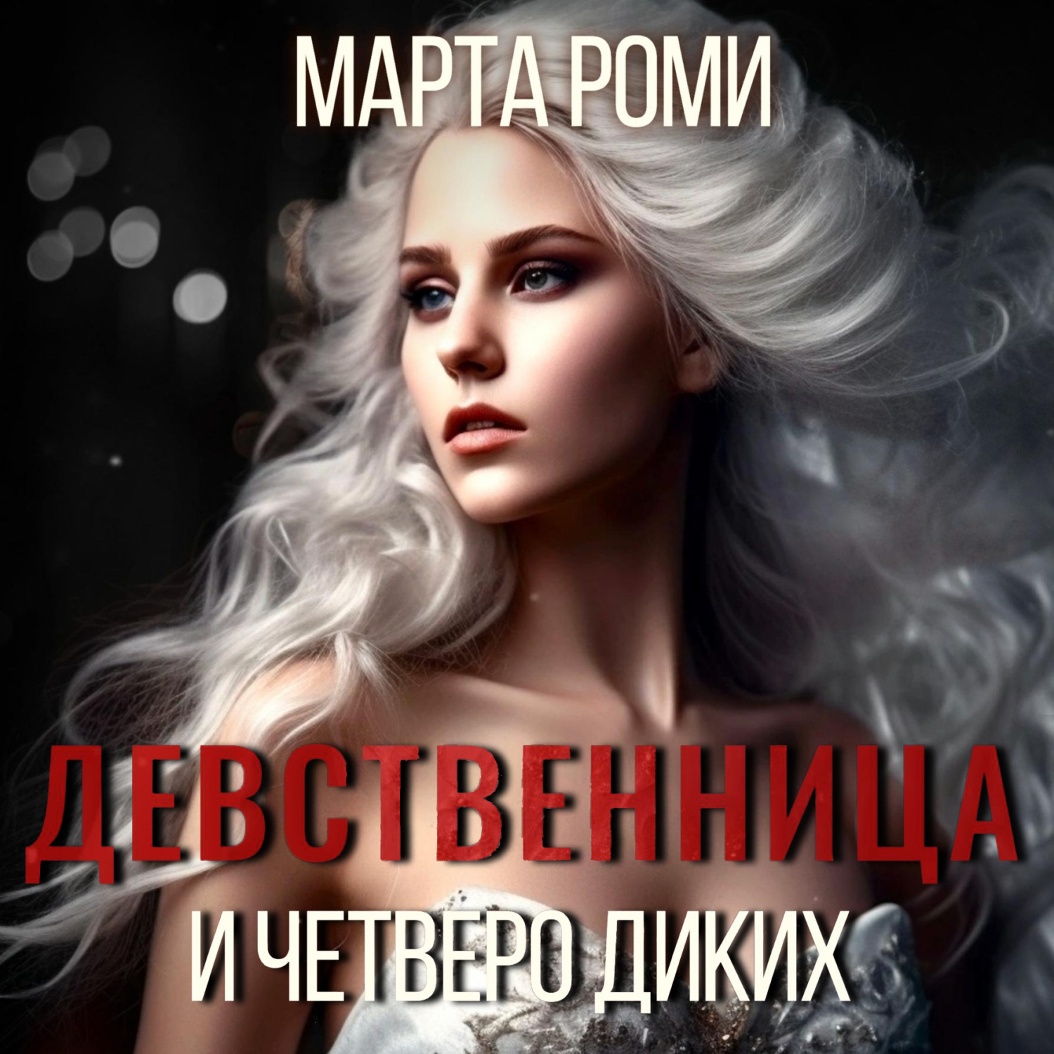 Обложка книги «Девственница и четверо диких»