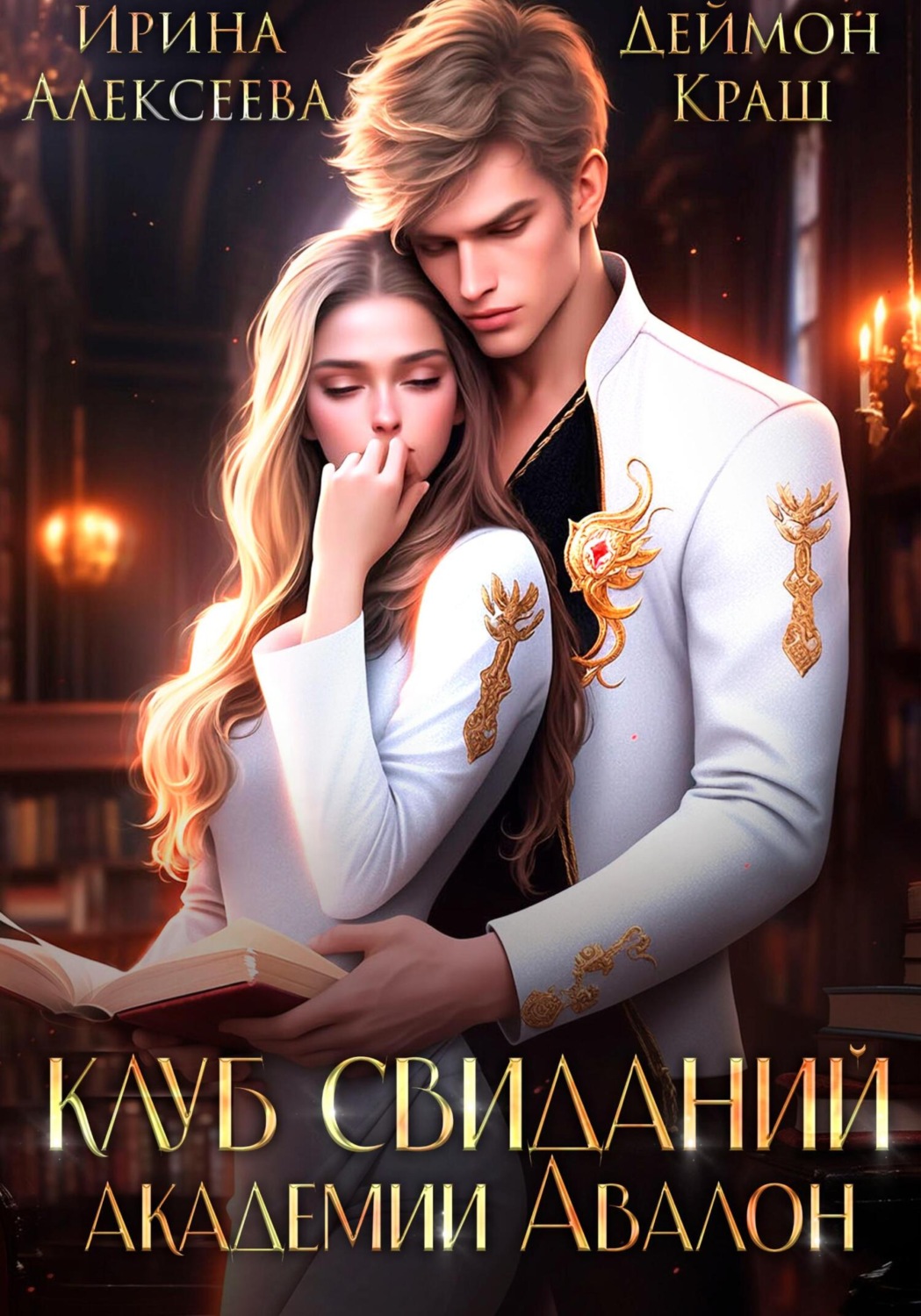 Обложка книги «Клуб свиданий академии Авалон»
