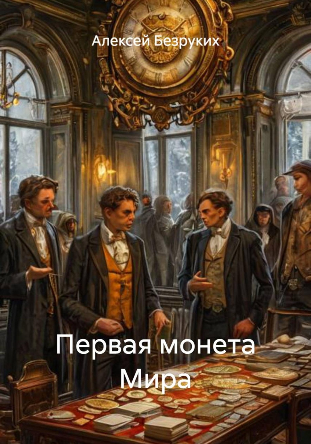 Обложка книги «Первая монета Мира»