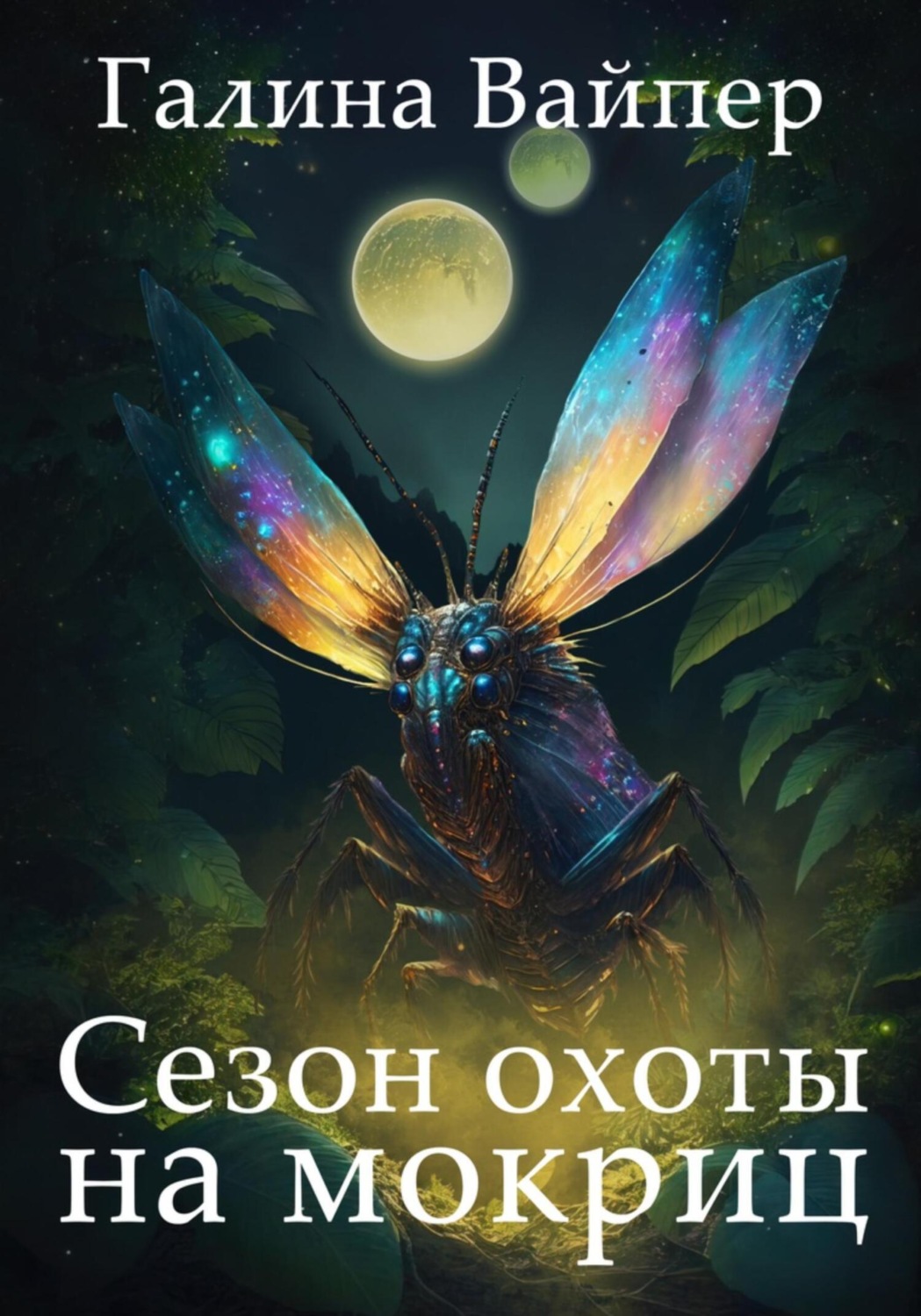 Обложка книги «Сезон охоты на мокриц»