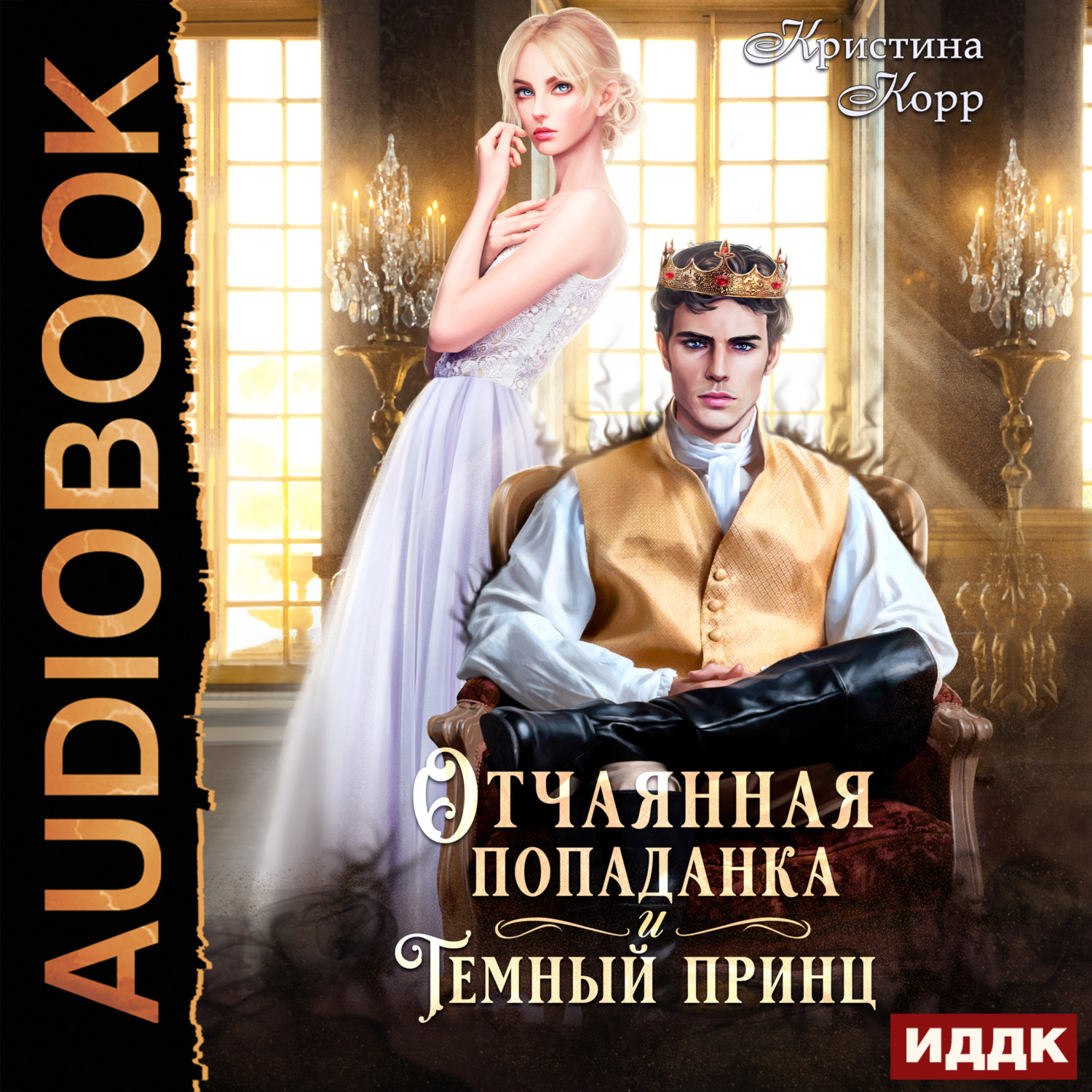 Обложка книги «Отчаянная попаданка и Тёмный принц»