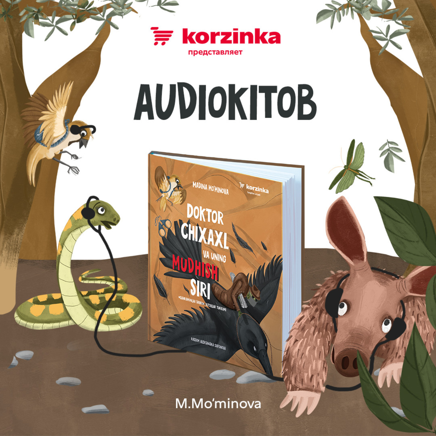 Обложка книги «Doktor Chixaxl va uning mudhish siri»
