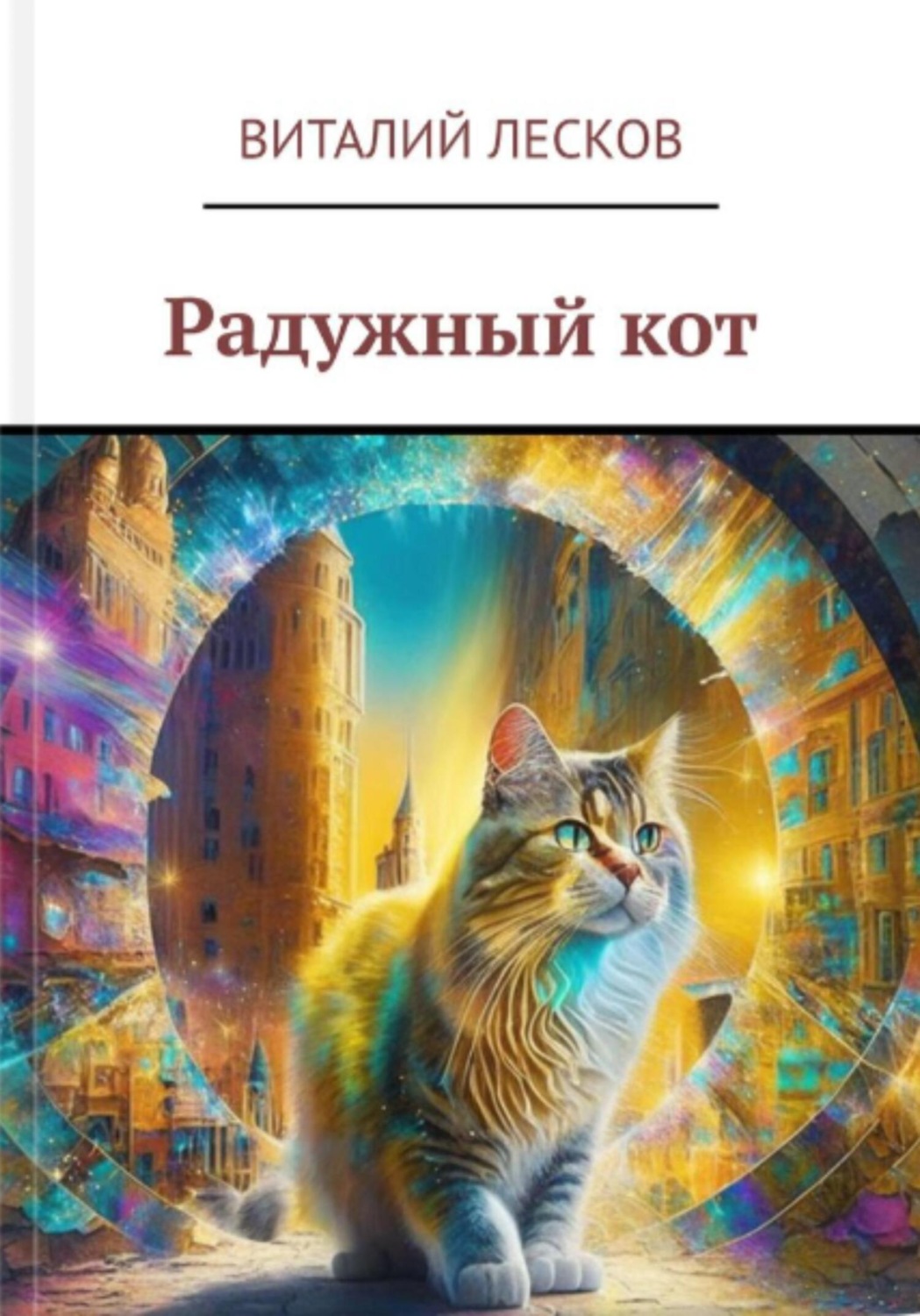 Обложка книги «Радужный кот»