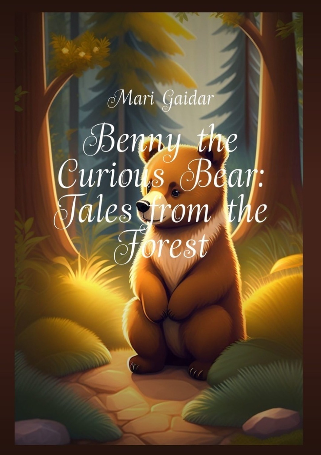 Обложка книги «Benny the Curious Bear: Tales from the Forest»