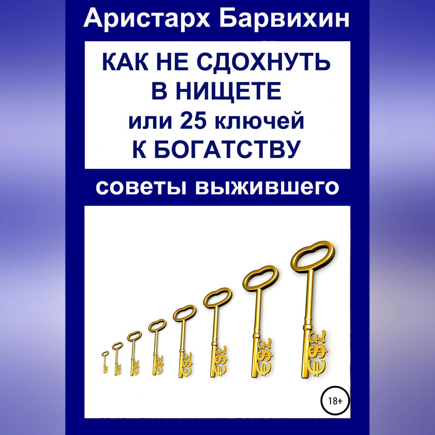 Обложка книги «Как не сдохнуть в нищете, или 25 ключей к богатству»