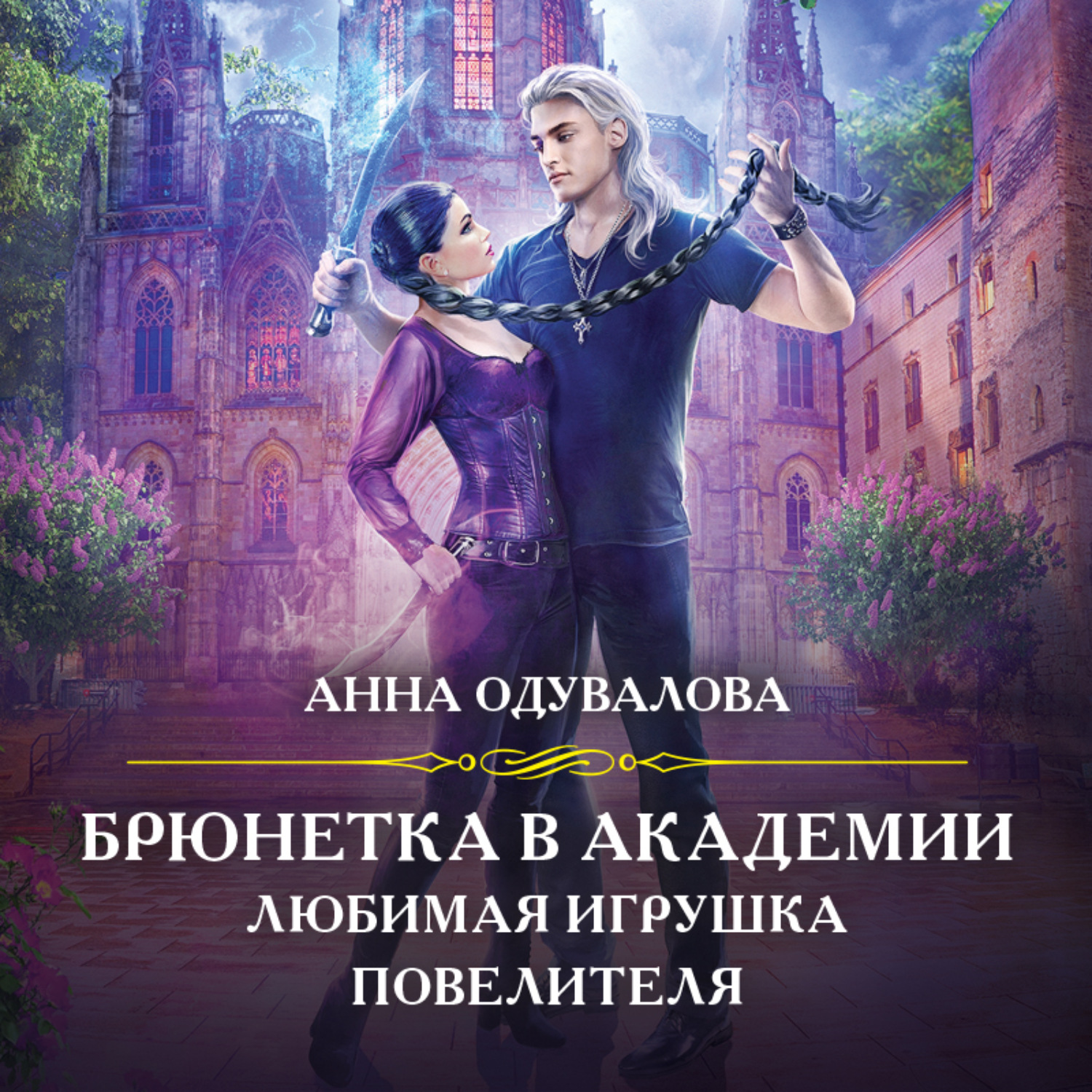 Обложка книги «Брюнетка в боевой академии. Любимая игрушка повелителя»