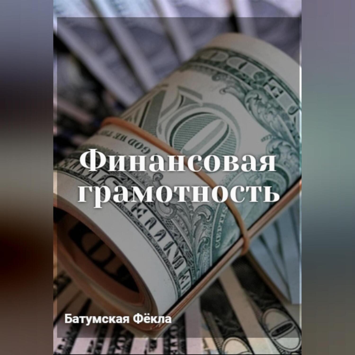 Обложка книги «Финансовая грамотность»