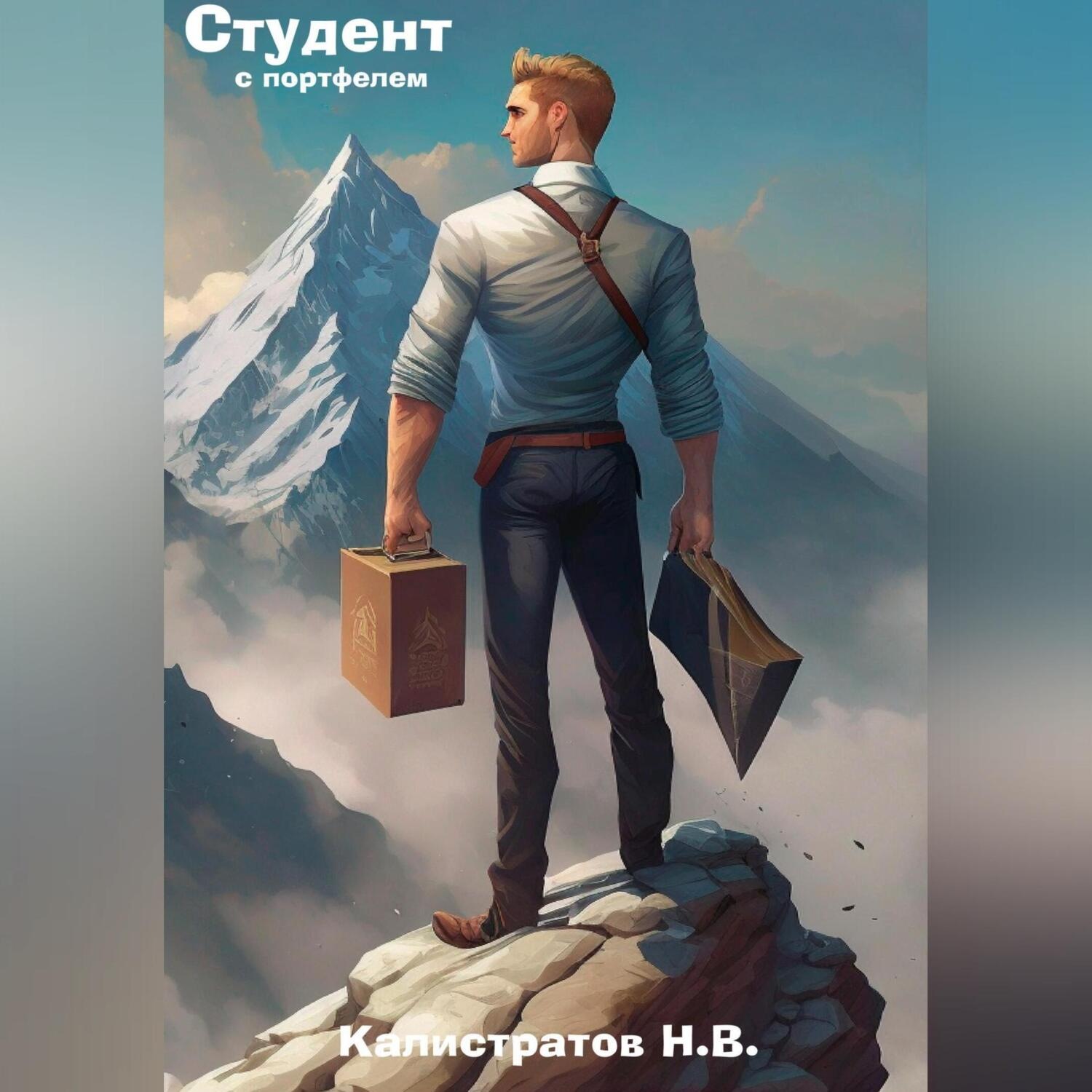Обложка книги «Студент с портфелем»