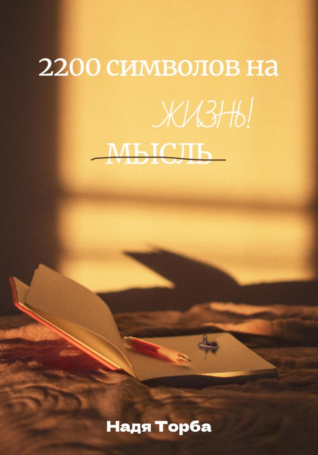 Обложка книги «2200 символов на жизнь»