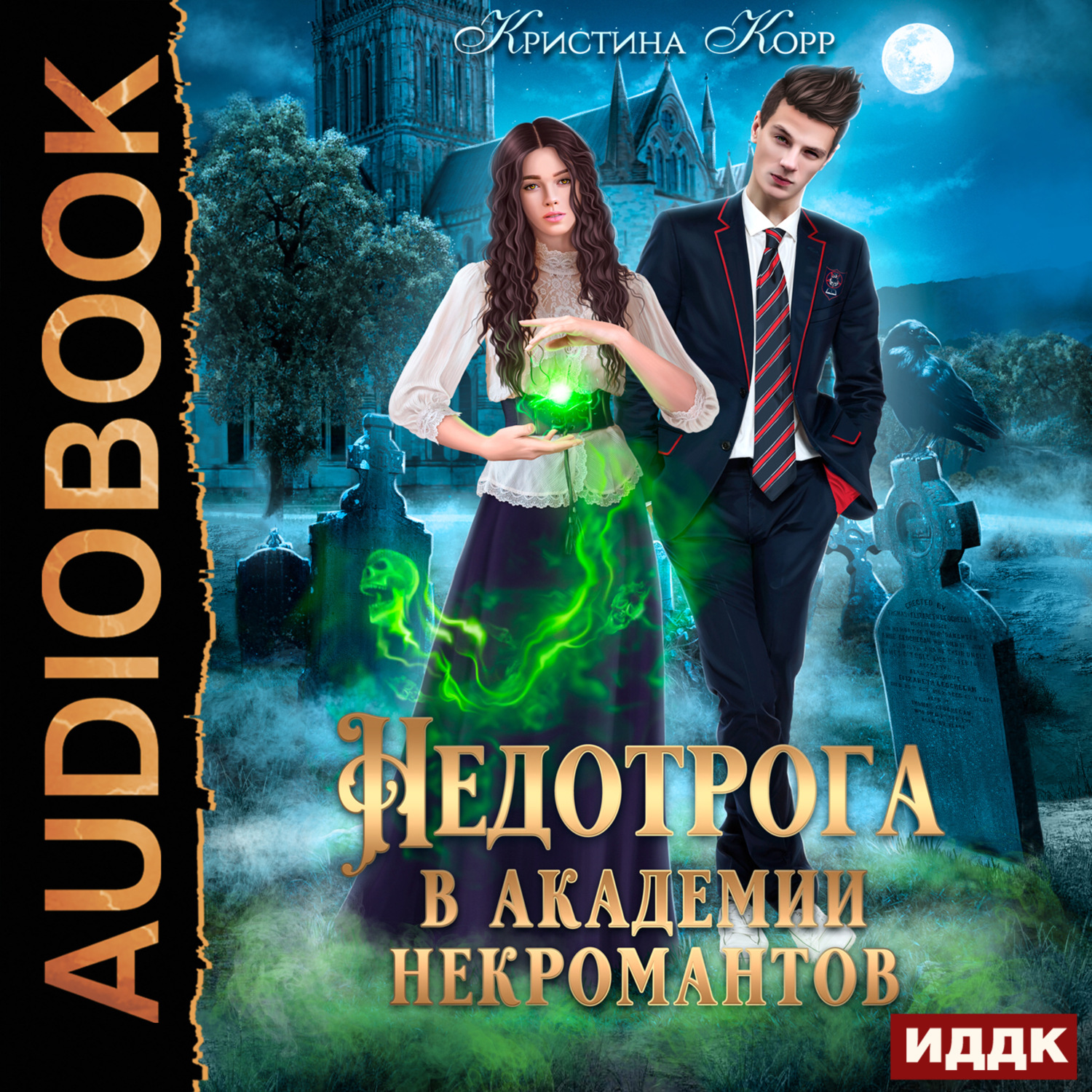 Обложка книги «Недотрога в академии некромантов»