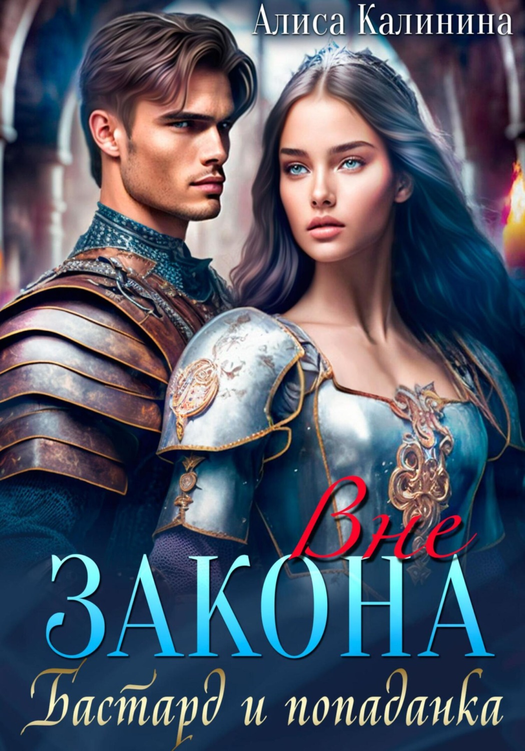 Обложка книги «Вне закона. Бастард и попаданка»