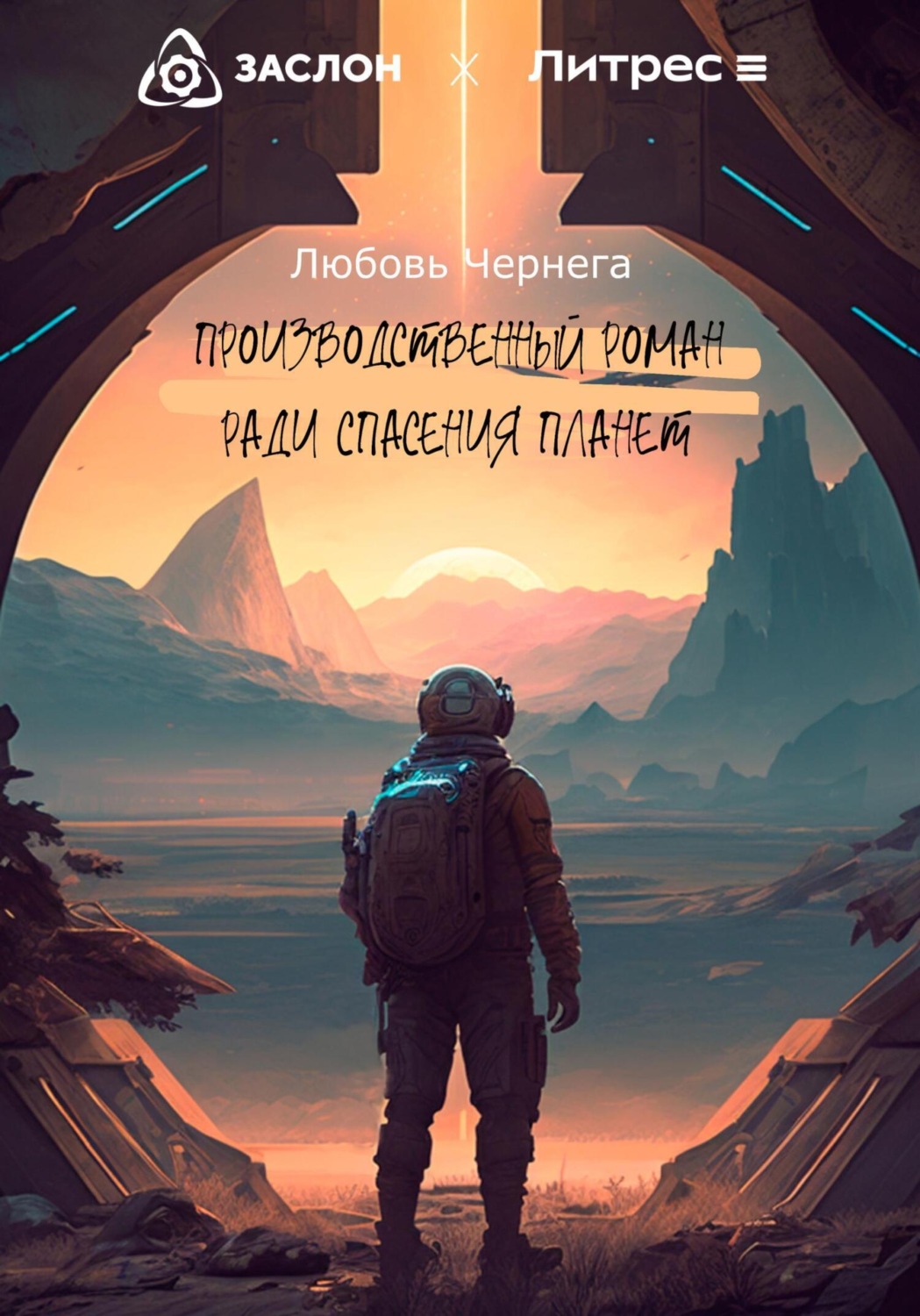 Обложка книги «Производственный роман ради спасения планет»