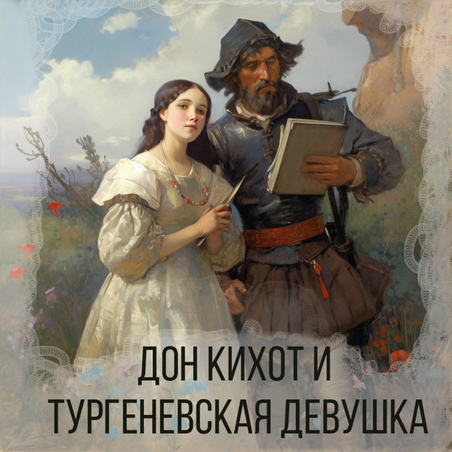 Обложка книги «Дон Кихот и тургеневская девушка»