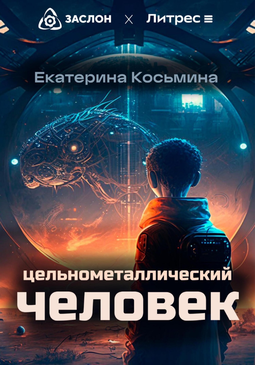 Обложка книги «Цельнометаллический человек»