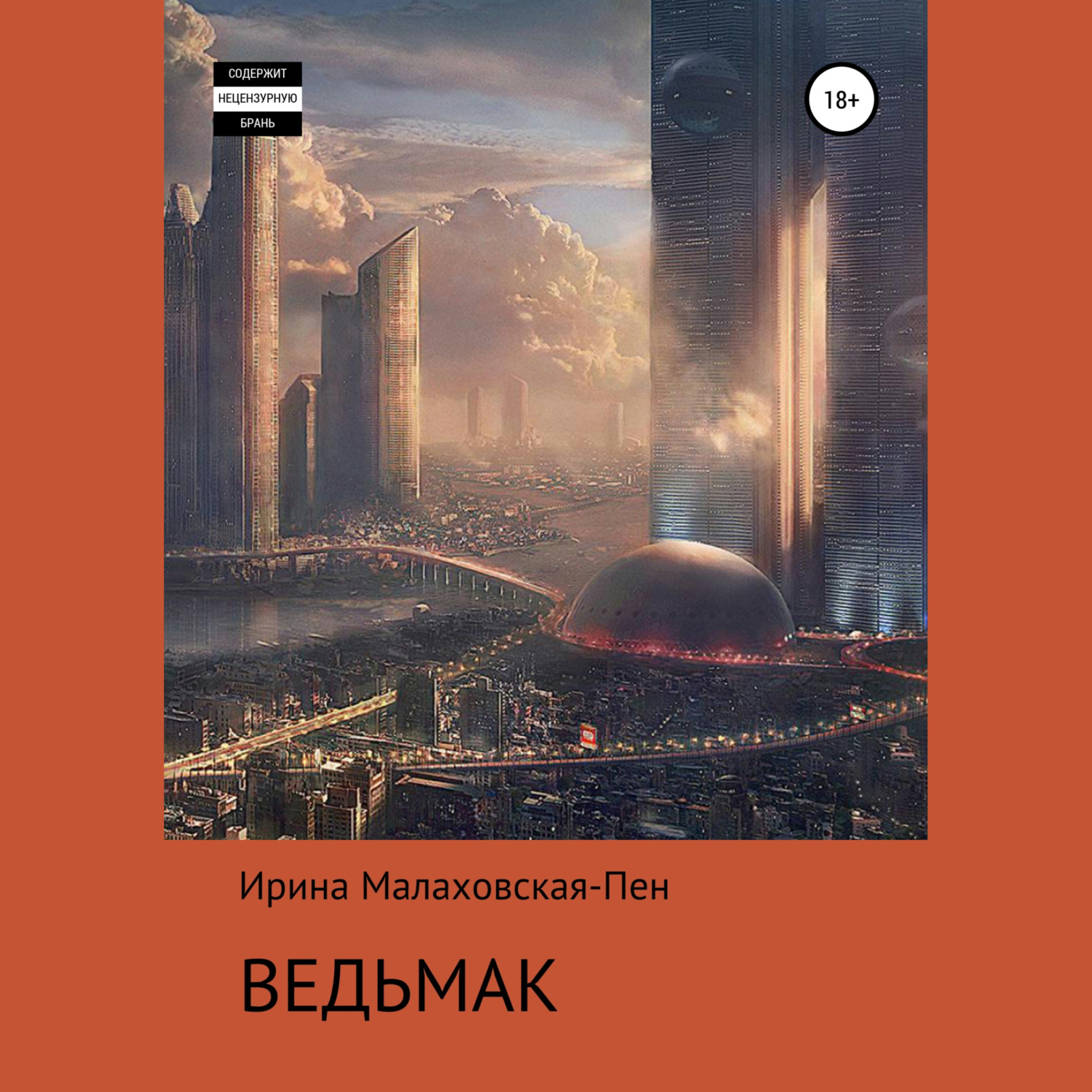 Обложка книги «Ведьмак»