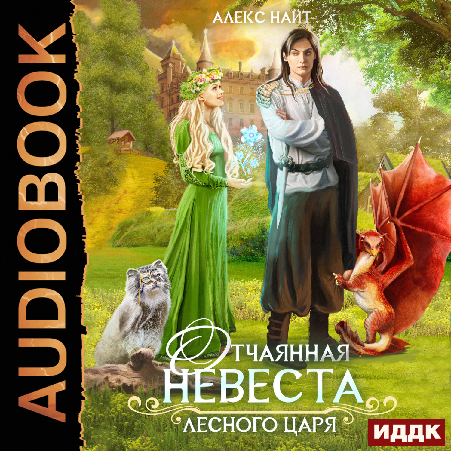 Обложка книги «Отчаянная невеста Лесного Царя»