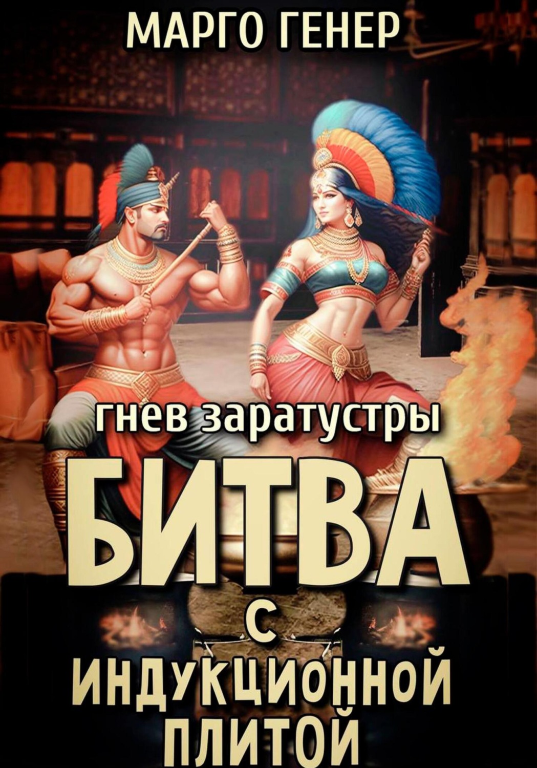 Обложка книги «Битва с индукционной плитой. Гнев Заратустры»