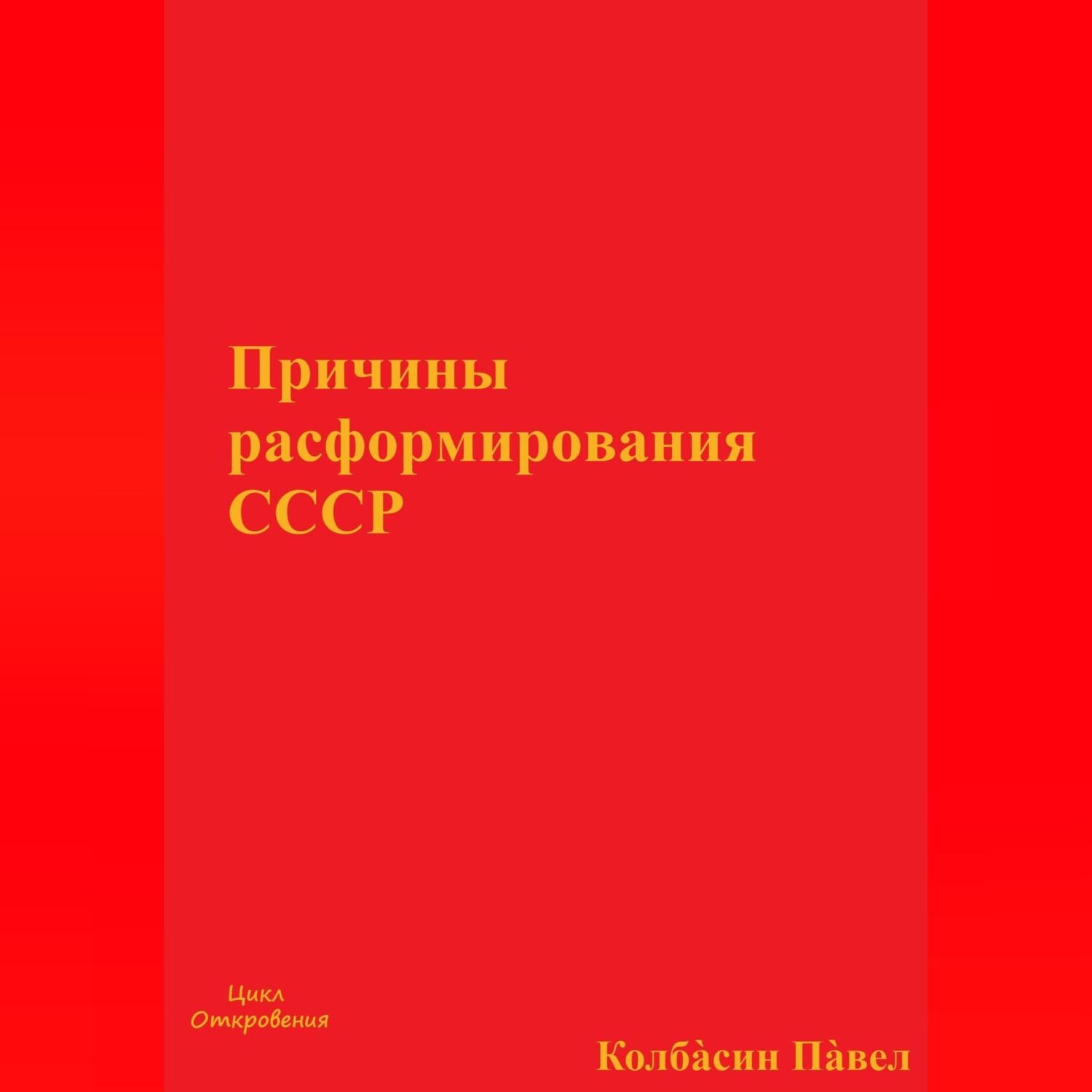 Обложка книги «Причины расформирования СССР»