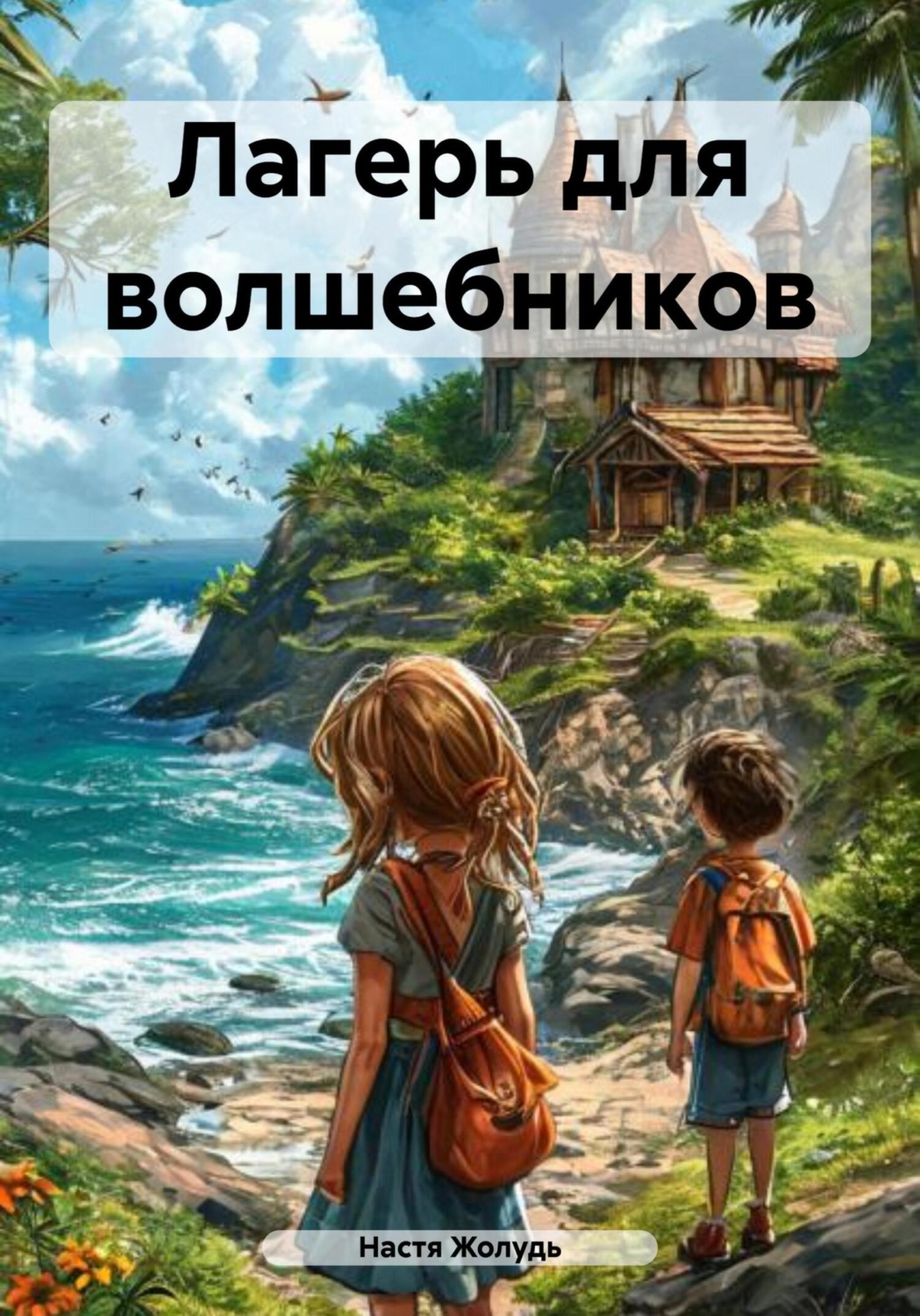 Обложка книги «Лагерь для волшебников»