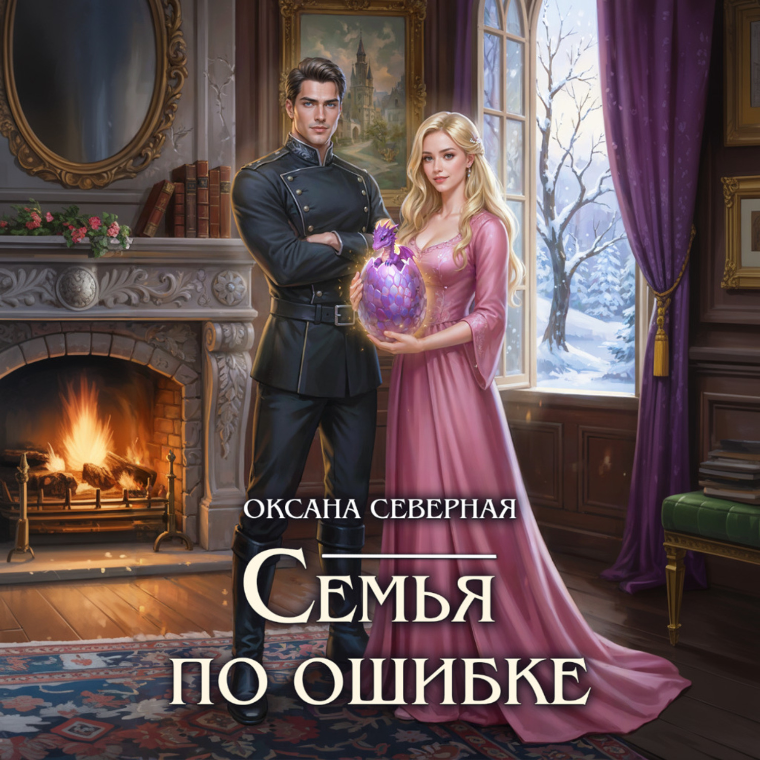 Обложка книги «Семья по ошибке, или Драконий подкидыш для попаданки»