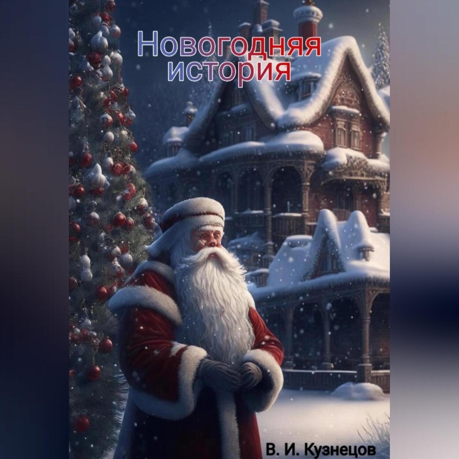 Обложка книги «Новогодняя история»