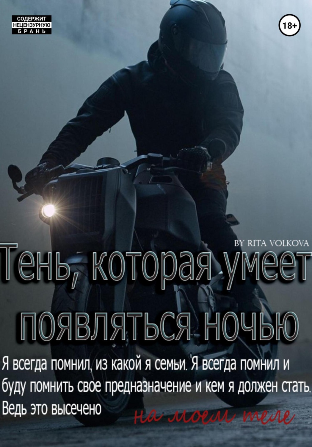 Обложка книги «Тень, которая умеет появляться ночью»