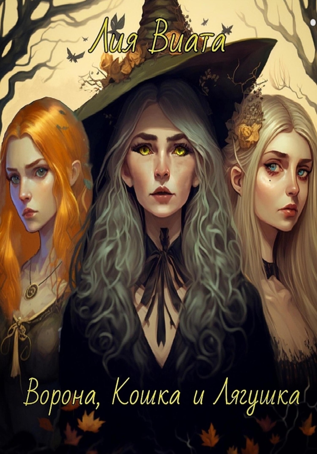 Обложка книги «Ворона, Кошка и Лягушка»